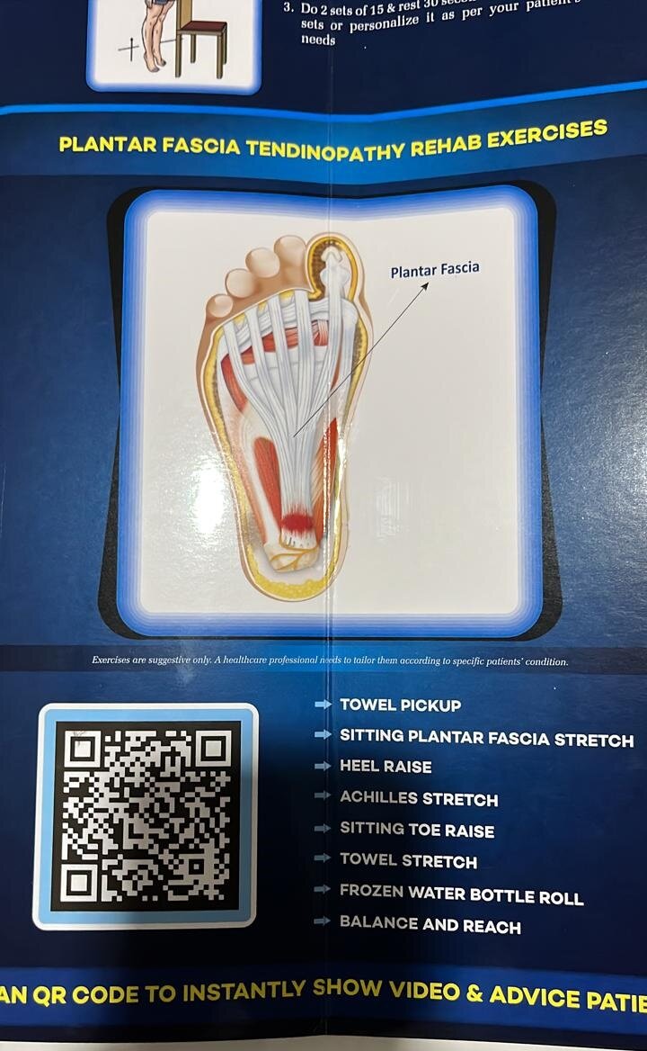 Plantar Fascia Tendinopathy Rehab Exercises